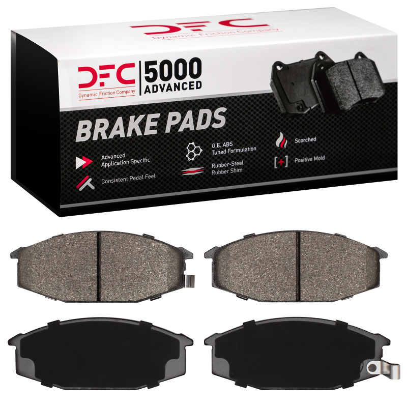 DFC 79-83 Nissan 280ZX Front 5000 Advanced Semi Metallic Brake Pads