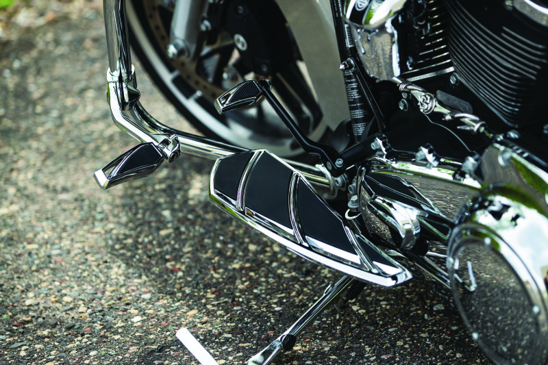 Kuryakyn Phantom Footpegs 5760 Foot Pegs, Phantom, Aluminum, Chrome, Pair thumbnail 5