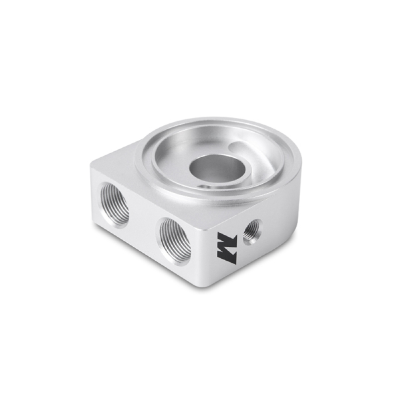 Mishimoto Silver M20 Oil Sandwich Plate thumbnail 4