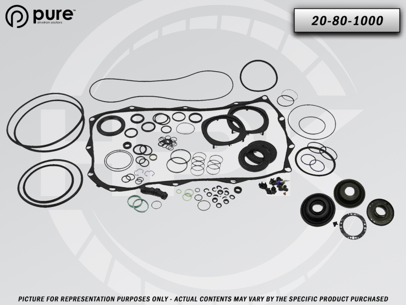 Pure Drivetrain 8HP80 High Performance Transmission Master Seal Kit - AWD