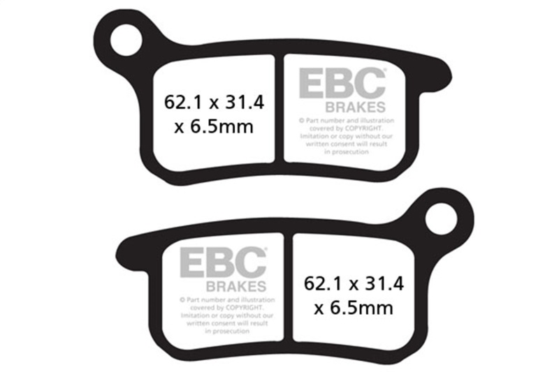 EBC R Sintered Brake Pads