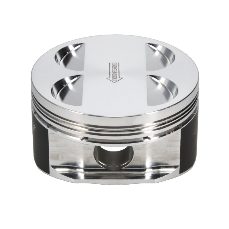 Manley 04+ Subaru WRX STi (EJ257) 75mm DE-STROKED 100mm +.5mm Bore 9.8:1 Dish Piston Set w/ Rings thumbnail 9