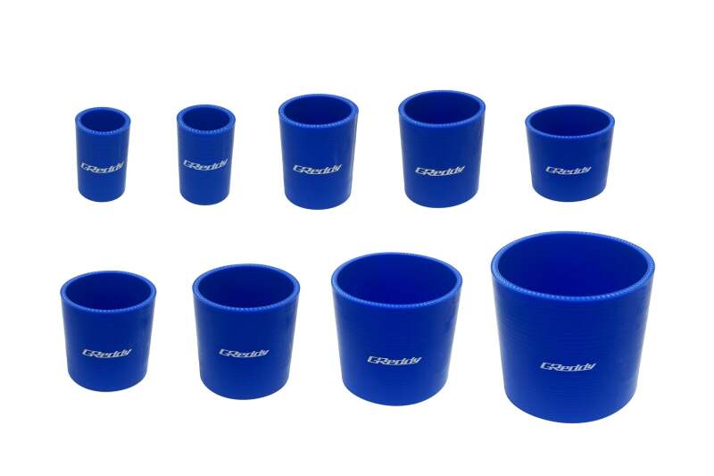 GReddy 50mm x 70mm Silicone Straight Hose - Blue thumbnail 2