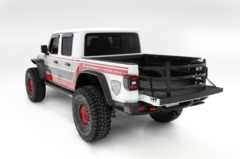 AMP Research 20-22 Jeep Gladiator (Does Not Work w/Tonneau Cvrs) BedXtender HD Sport - Black thumbnail 8
