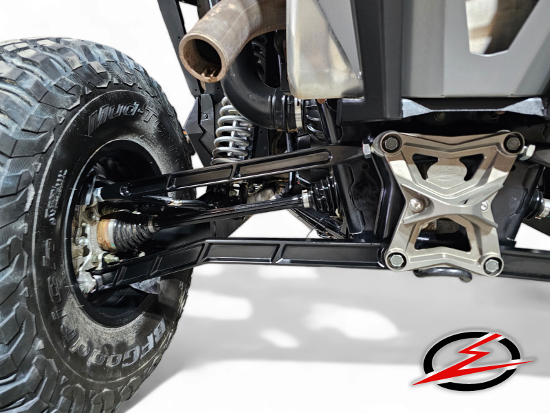 Elektric Offroad 2020+ Polaris Rzr Pro Xp Volt Billet Radius Rods Anodized Blk