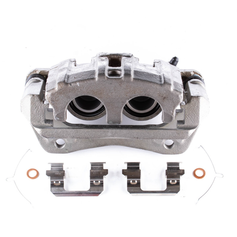 Power Stop 14-16 Acura MDX Front Autospecialty Kit w/Cals (1x psbL3826A, 1x psbL3827A, 2x psbJBR1589, 1x psb16-1723) thumbnail 6