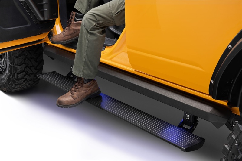 AMP Research 21-23 Ford Bronco 4 Door (Excl. Raptor) XL PowerStep - Black thumbnail 4