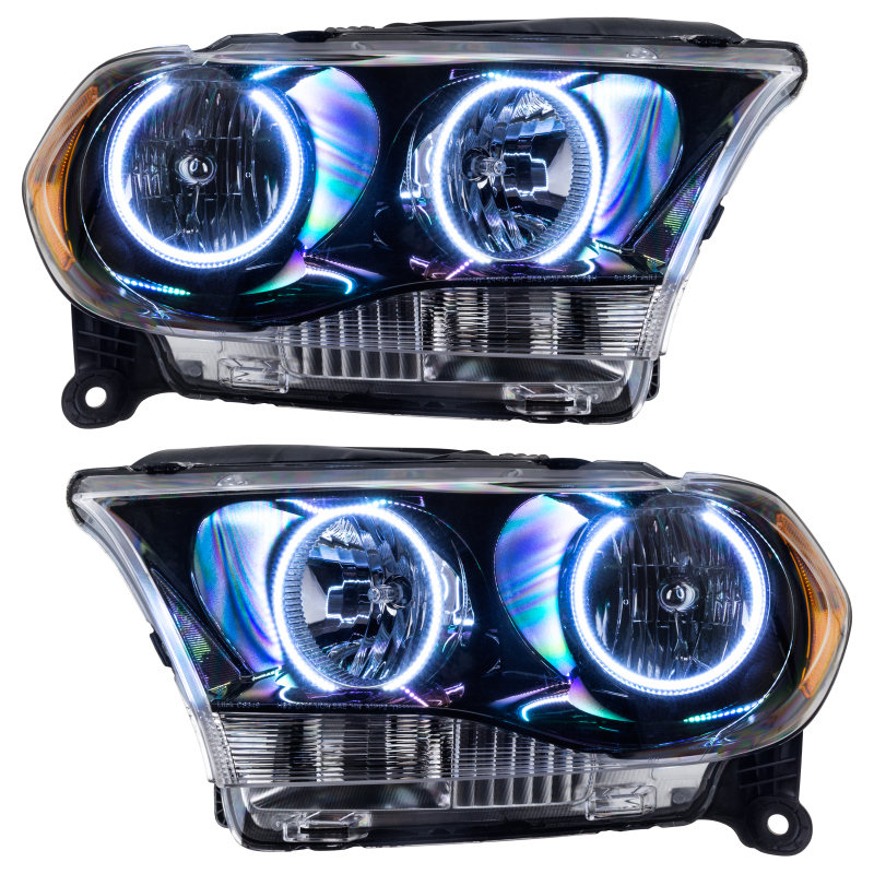 Oracle 11-13 Dodge Durango SMD HL Halogen - Black - White thumbnail 7