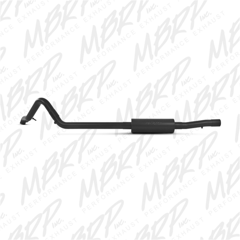 MBRP 2007-2009 Jeep Wrangler (JK) 3.8L V6 4 dr Off-Road Tail Pipe Muffler before Axle thumbnail 5