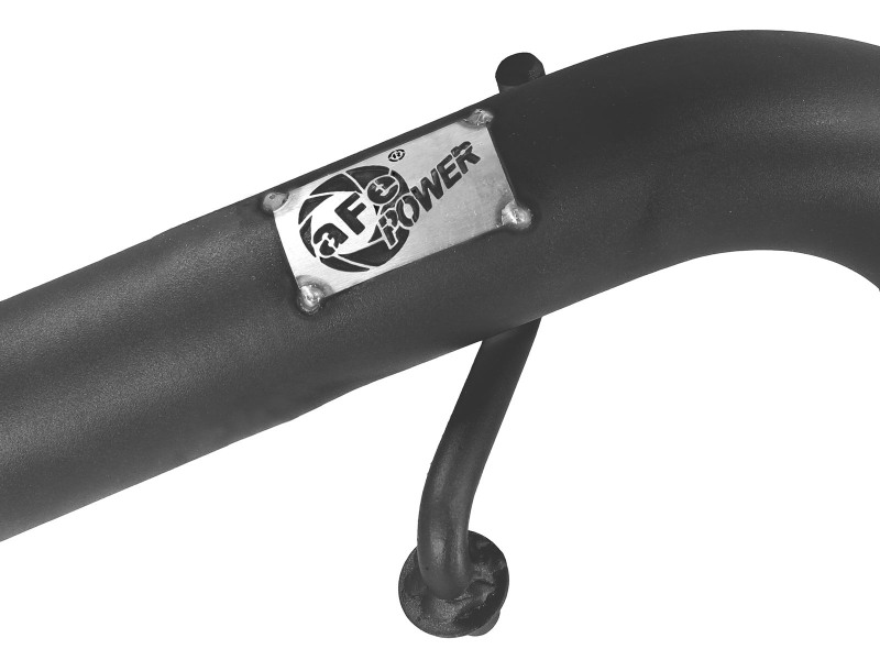 BladeRunner Aluminum Hot and Cold Charge Pipe Kit Black