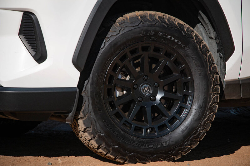 ICON Alloys Wheels 7117805060SB WHEEL JOURNEY SAT BLK - 17 X 8 / 5 X 100 / 38 MM / 6" BS thumbnail 6
