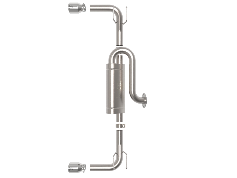 aFe 19-22 Mazda 3 L4 2.5L Takeda 3in to 2-1/2in 304 Stainless Steel Axle-Back Exhaust w/Polished Tip thumbnail 8