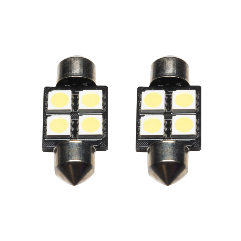 Oracle 33MM 4 LED 3-Chip Festoon Bulbs (Pair) - Cool White thumbnail 5