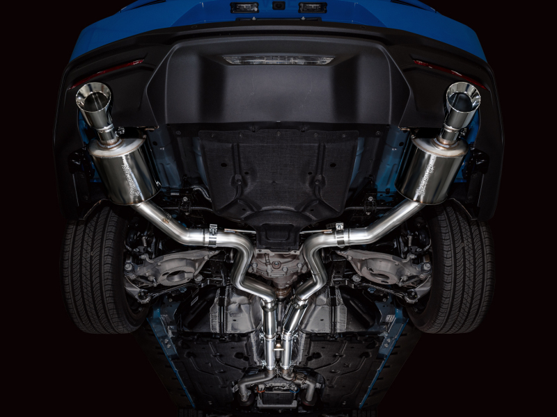 AWE Tuning 2024 Ford Mustang GT Fastback S650 RWD Touring Catback Exhaust w/ Dual Chrome Silver Tips thumbnail 7
