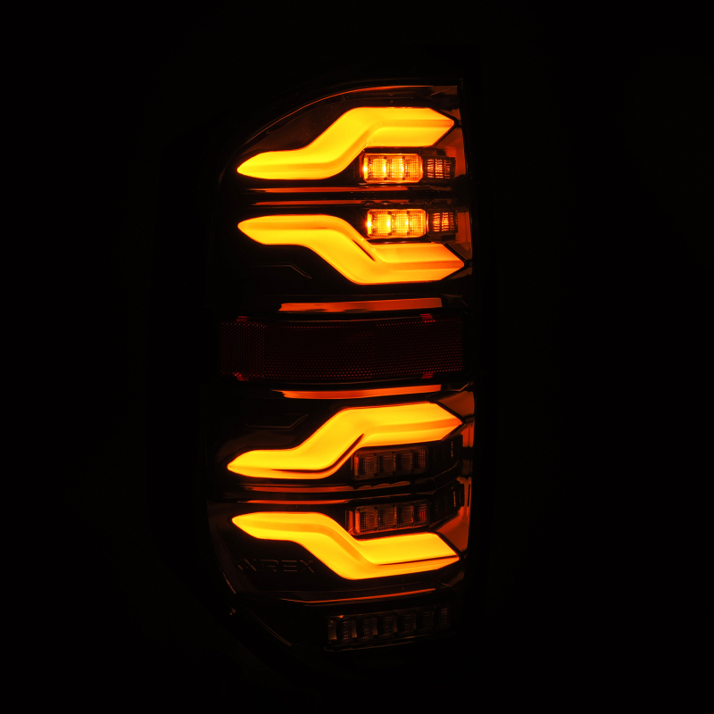 AlphaRex 14-21 Toyota Tundra LUXX LED Taillights Blk w/Activ Light/Seq Signal thumbnail 4