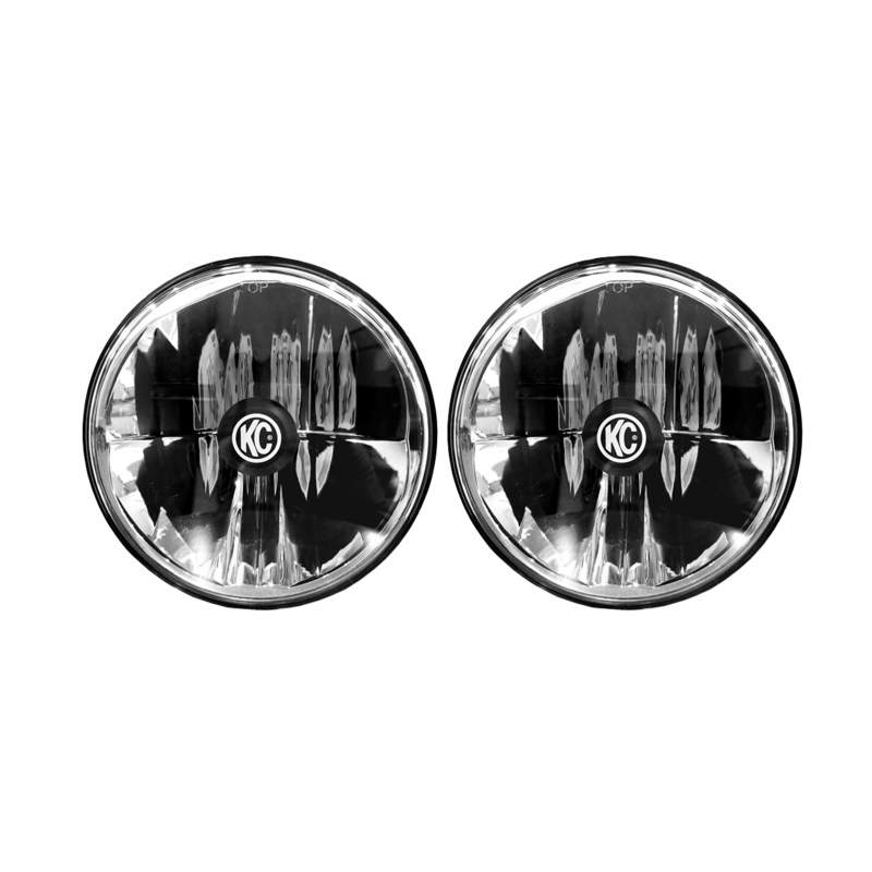 KC HiLiTES 97-06 Jeep TJ/Univ. 7in. Gravity LED H4 DOT Approved Replac. Headlight (Pair Pack System) thumbnail 3