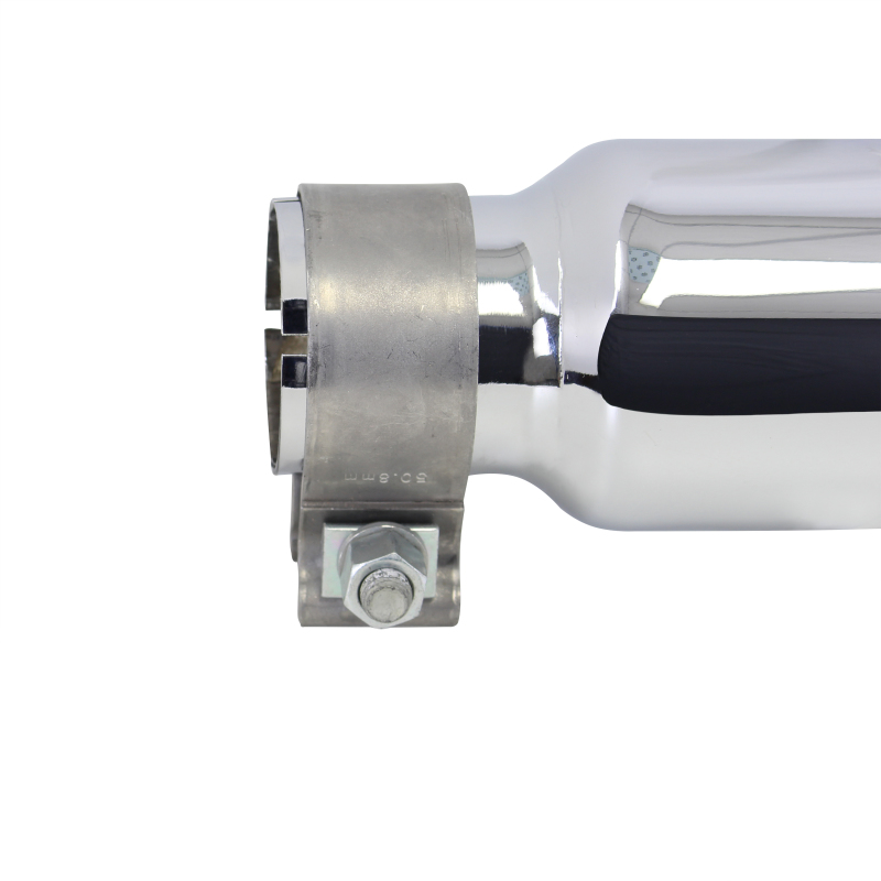 Go Rhino Exhaust Tip - Chrome - ID 2in x L 6in x OD 3in thumbnail 4