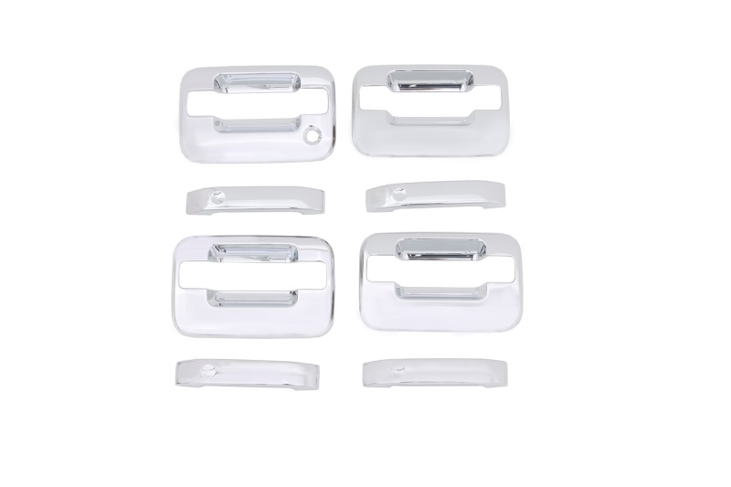 AVS 04-14 Ford F-150 (No Keypad/Passenger Keyhole) Door Handle Covers (4 Door) 8pc Set - Chrome thumbnail 5