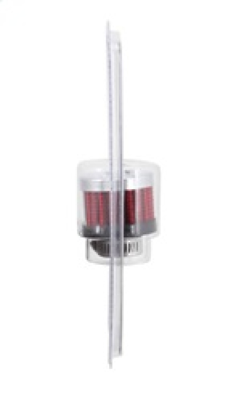 K&N Rubber Base Crankcase Vent Filter - 0.55in Flange ID 1.375in OD 1.125in Height thumbnail 4