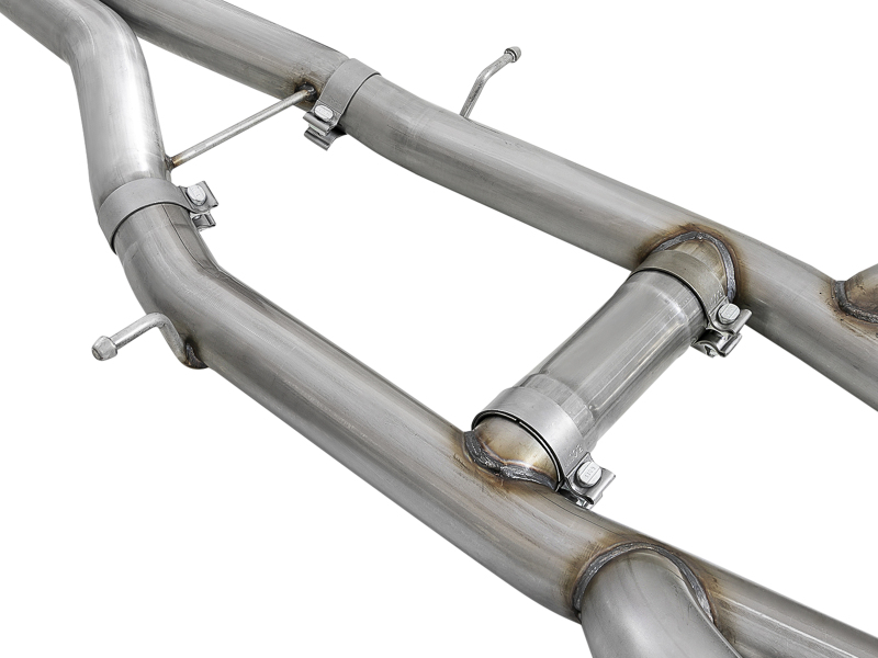 aFe MACH Force XP 3in 304SS Cat Back Exhaust s/ Black Tips 16-17 Cadillac ATS-V V6-3.6L (tt) thumbnail 9