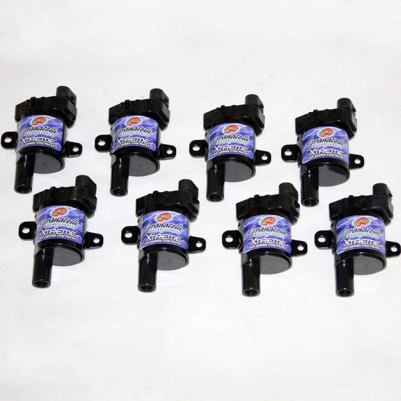 Granatelli 97-12 GM LS 4.8L/5.3L Trucks/SUV Cylindrical Pro Series Xtreme Coil Packs thumbnail 3