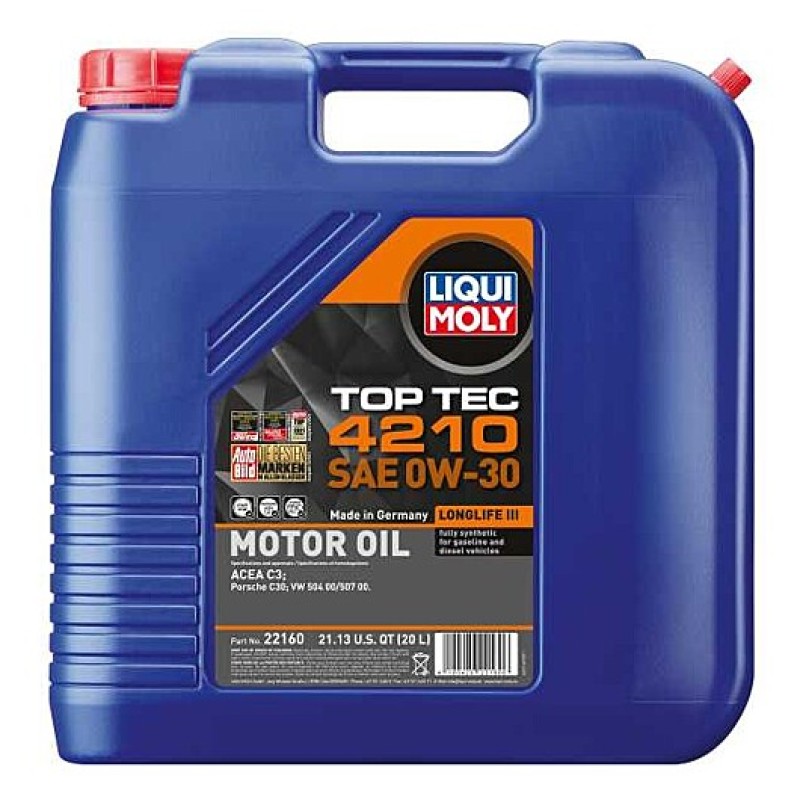 LQM Motor Oil - Top Tec 4210