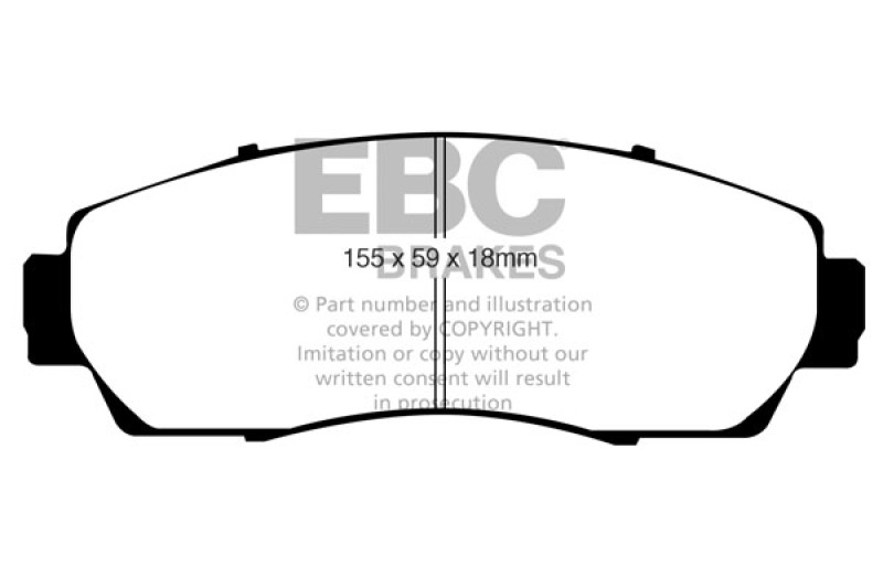 EBC S2 Brake Pad and Rotor Kit (1x ebcDP61743, 1x ebcUSR7857) thumbnail 4