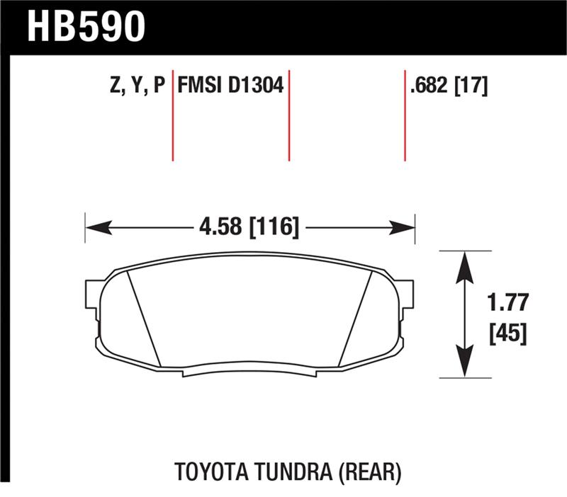 Hawk Performance HAWK LTS Brake Pads