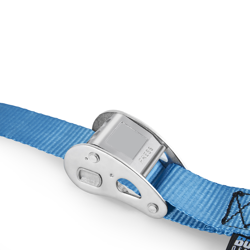 Borne Off-Road Cam Buckle Tie-Down Kit (2-Pack) Blue thumbnail 7