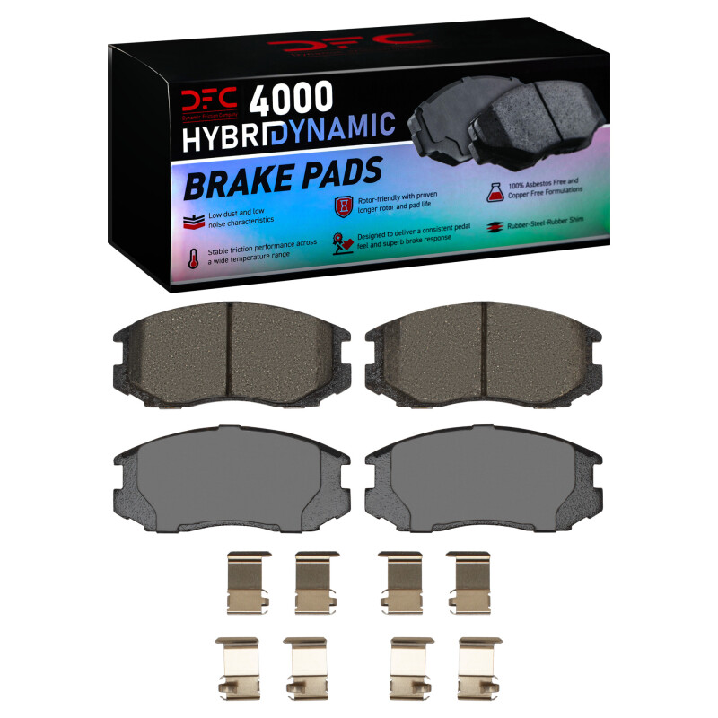 DFC HybriDynamic Brake Pads Hrdwr Kit