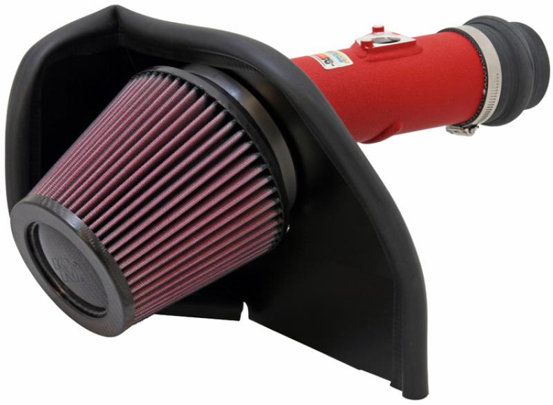 K&N 08-11 WRX/STi 2.5L H4 Red Typhoon Short Ram Intake thumbnail 3