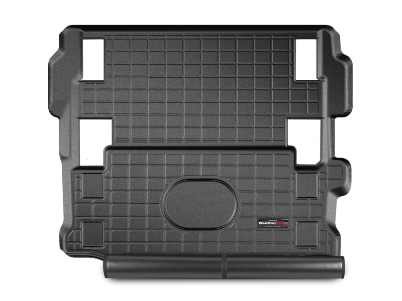 WeatherTech 2018+ Jeep Wrangler Cargo Liner w/ Bumper Protector - Black