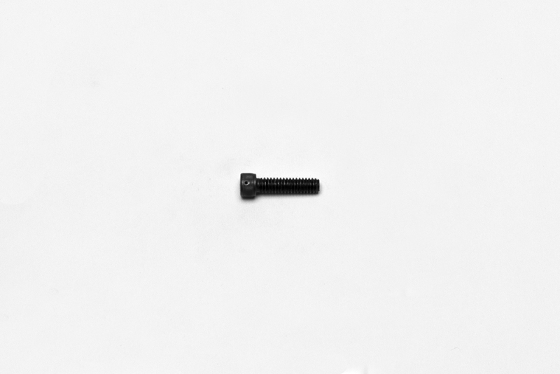 Wilwood bolt 1/4-20X1.00 LG shcs alloy single drilled black asme B18.3