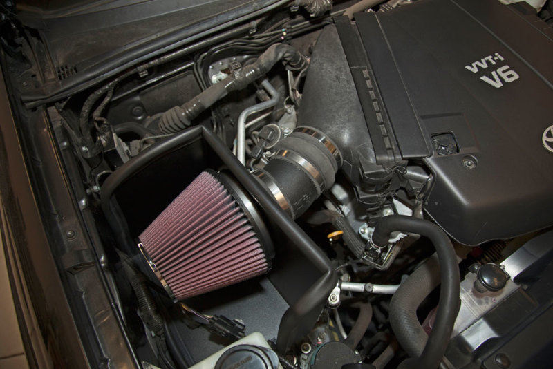 K&N 05-14 Toyota Tacoma 4.0L V6 Performance Air Intake Kit thumbnail 9