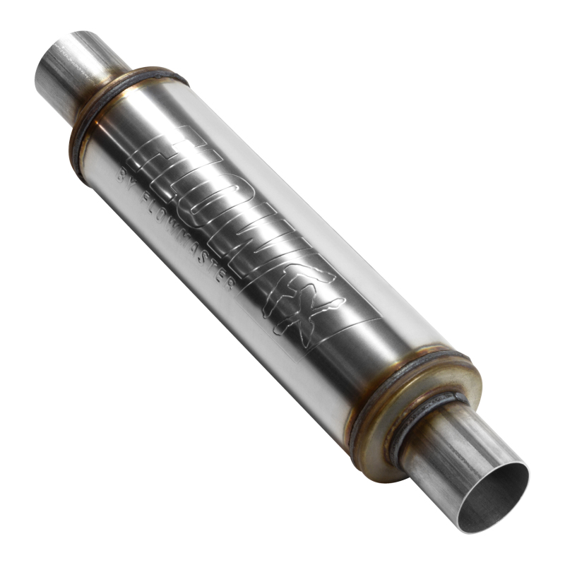 Flowmaster 2.25in.IN(C)/OUT(C) FlowFX Round 14in. BO Muffler