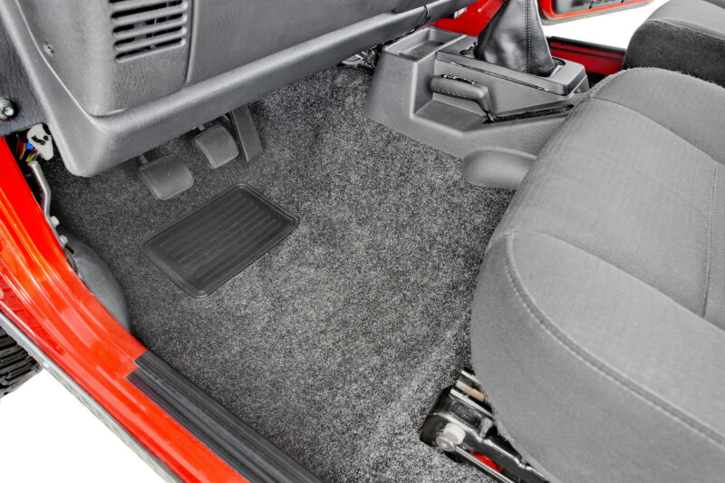 Husky Liners 97-06 Jeep Wrangler TJ/04-06 LJ (w/o Ctr Cnsl -w/Heat Shld) Guardian Comfort Jeep Liner thumbnail 2