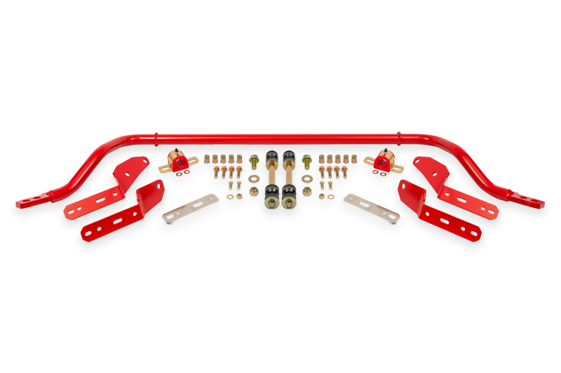 BMR 64-67 GM A-Body 1.25in Hollow 2-Hole Adjustable Front Sway Bar Kit - Red thumbnail 2