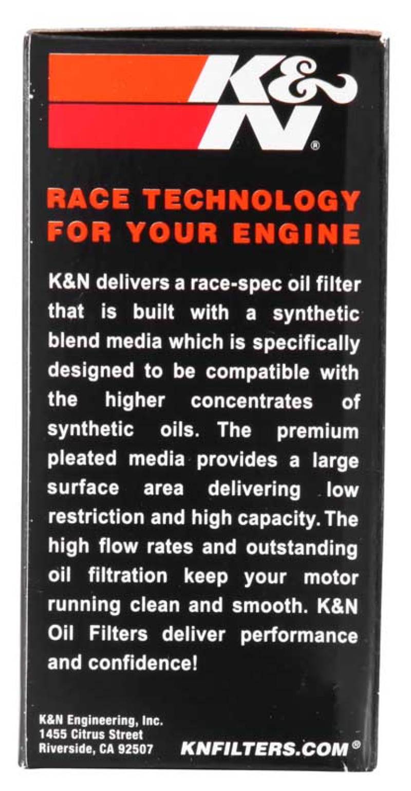 K&N KTM / Husaberg / Betamotor / Polaris 1.625in OD x 0.438in ID x 2.719in H Oil Filter thumbnail 7