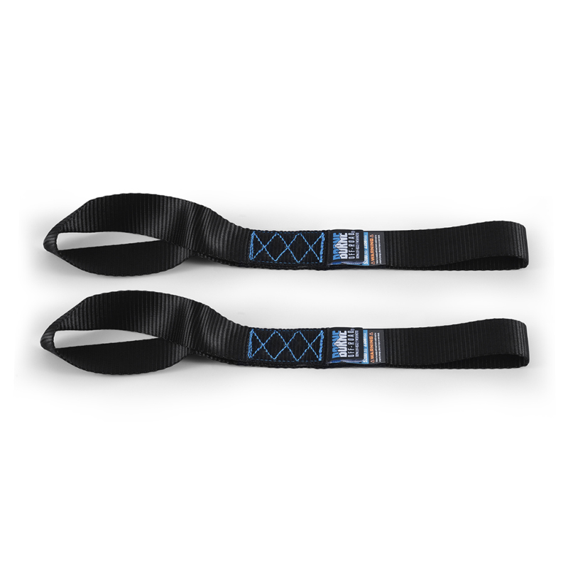 Borne Off-Road Heavy-Duty Ratchet Tie-Down Kit (2-Pack) - Black thumbnail 4
