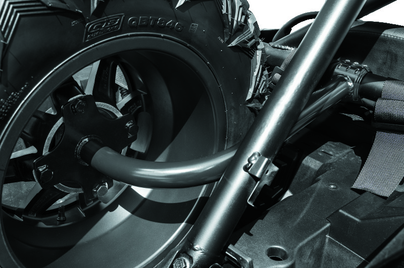 DragonFire Racing 14-22 Polaris RZR XP Spare Tire Carrier