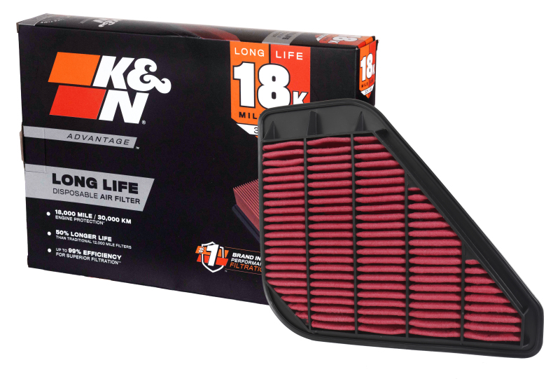 K&N Saturn Outlook/GMC Acadia 3.6L Air Filter thumbnail 4