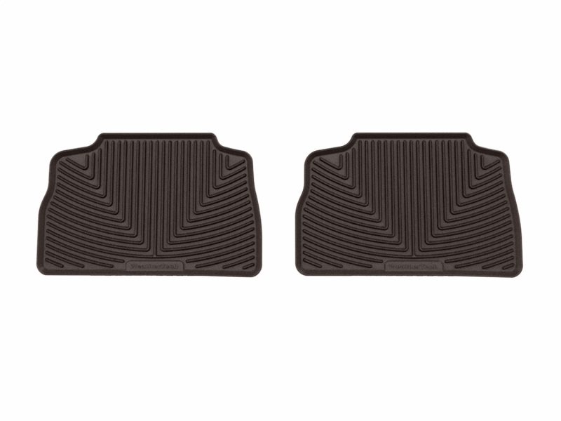 WT Rubber Mats - Rear - Cocoa