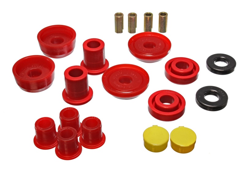 Energy Suspension 93-02 Camaro/Firebird/Trans Am Red Front End Control End Bushing Set thumbnail 4