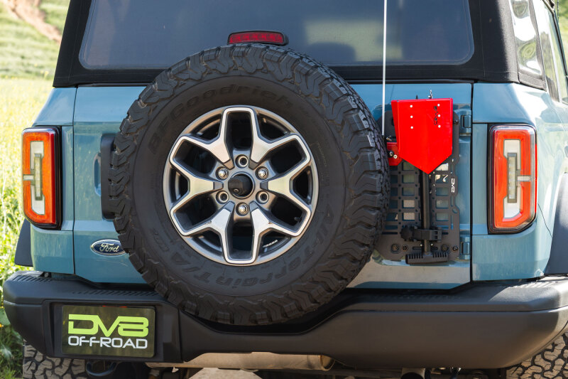 DV8 Offroad 2021-2025 Ford Bronco Tailgate Reinforcement Molle Panel thumbnail 7