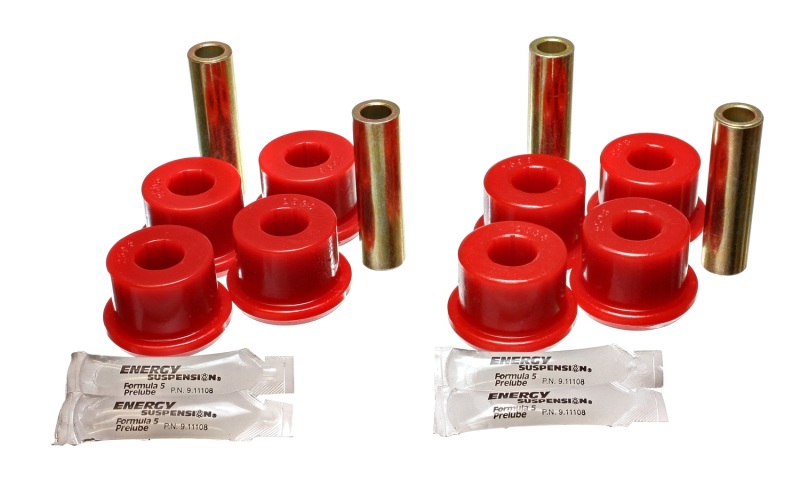Energy Suspension 04-06 Pontiac GTO Red Rear End Control Arm Bushing Set thumbnail 5