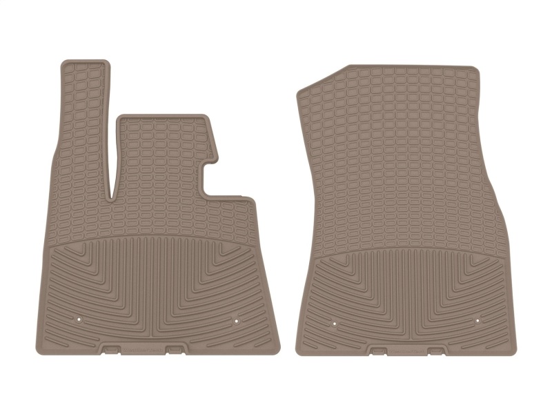 WT Rubber Mats - Front - Tan