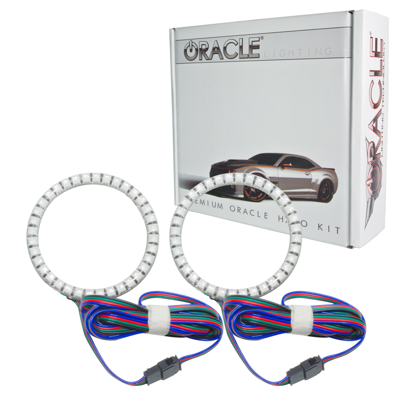 Oracle Ford Mustang 15-20 WP LED Projector Fog Halo Kit - ColorSHIFT thumbnail 2