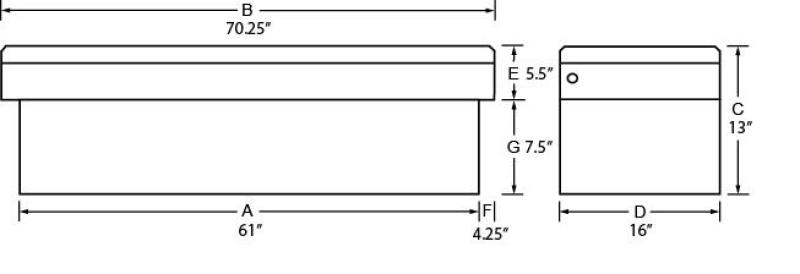 TRA Cross Bed Box - Alum