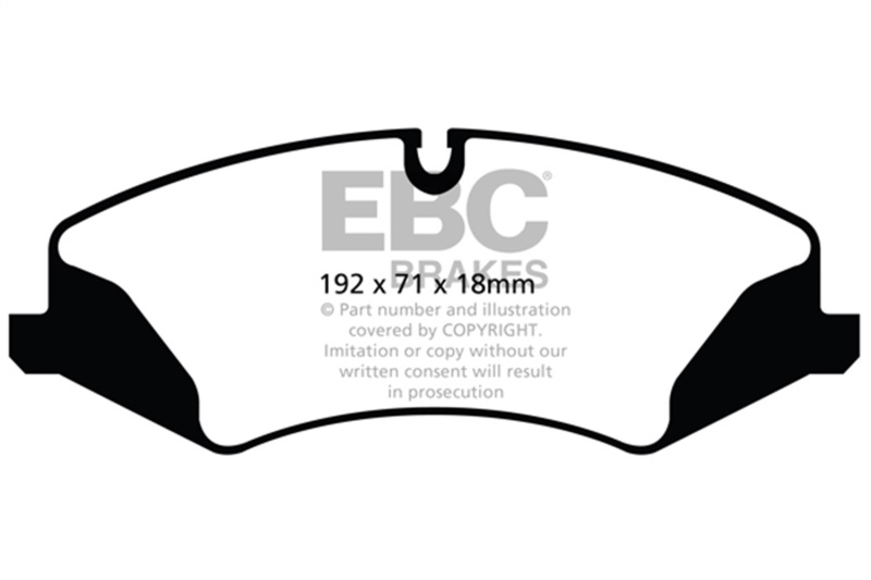 EBC S2 Brake Pad and Rotor Kit (1x ebcDP62123, 1x ebcUSR1448) thumbnail 3