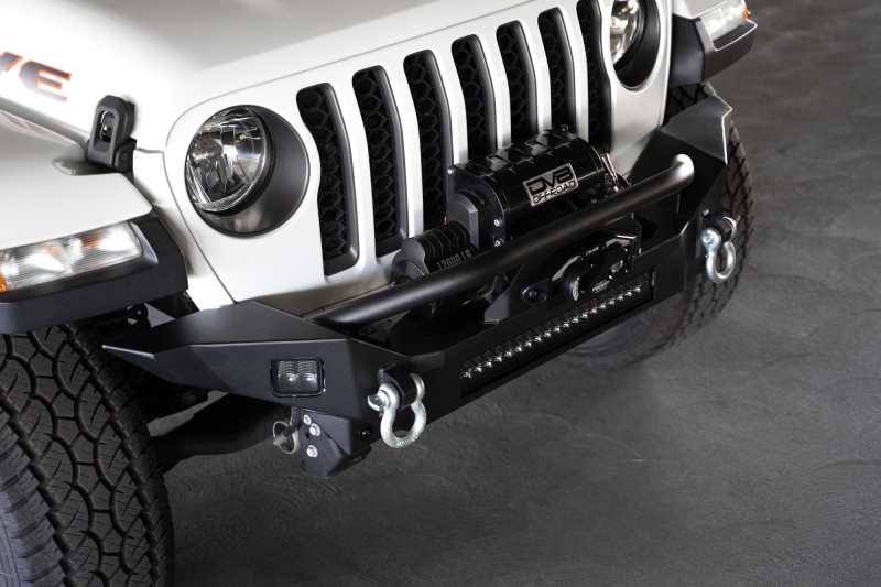 18-23 Jeep Wrangler JL / 20-23 Jeep Gladiator JT FS-7 Mid-Width Winch Front Bumper - Image 14